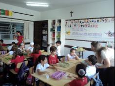 Oficinas com as mães do 3º ano B