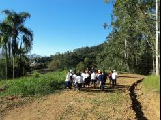 1º ano C em Aula-passeio no Espaço  Verde