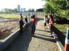 1º ano C em Aula-passeio no Espaço  Verde