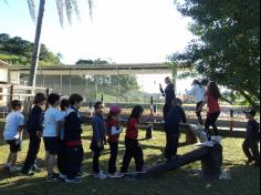 1º ano C em Aula-passeio no Espaço  Verde