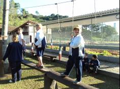 1º ano C em Aula-passeio no Espaço  Verde