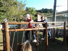 1º ano C em Aula-passeio no Espaço  Verde