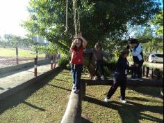 1º ano C em Aula-passeio no Espaço  Verde