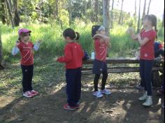 1º ano C em Aula-passeio no Espaço  Verde