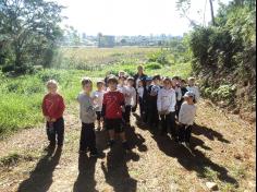 1º ano C em Aula-passeio no Espaço  Verde