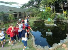 1ºs anos visitam o viveiro Fazenda Nativa