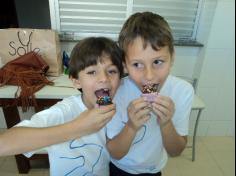 Cupcakes no 2º ano C