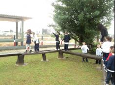 Grupo Águia e Amigos do Planeta Terra visitando o Espaço Verde!