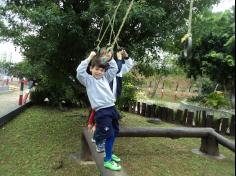 Grupo Águia e Amigos do Planeta Terra visitando o Espaço Verde!