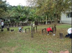 Grupo Águia e Amigos do Planeta Terra visitando o Espaço Verde!