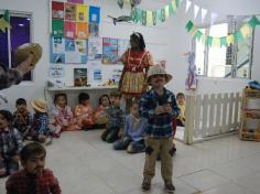 Festa Junina no arraial da Educação Infantil e 1º ano