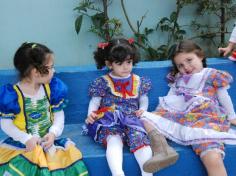 Festa Junina no arraial da Educação Infantil e 1º ano