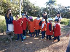 3º ano A no Espaço Verde