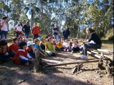 3º ano A no Espaço Verde