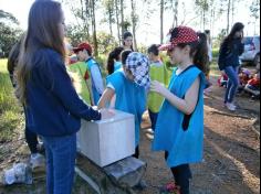 3º ano A no Espaço Verde