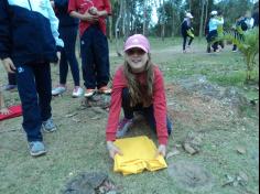 3º ano B brincando e aprendendo no Espaço Verde