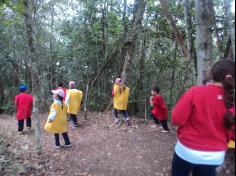 3º ano B brincando e aprendendo no Espaço Verde