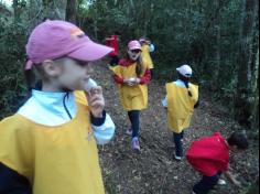 3º ano B brincando e aprendendo no Espaço Verde