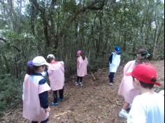 3º ano B brincando e aprendendo no Espaço Verde