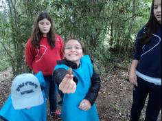 3º ano B brincando e aprendendo no Espaço Verde