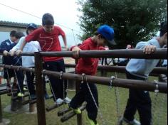 3º ano B brincando e aprendendo no Espaço Verde