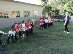 Grupo Vitaminados explorando o Espaço Verde