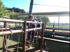 Grupo Vitaminados explorando o Espaço Verde