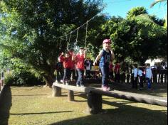 Grupo Vitaminados explorando o Espaço Verde