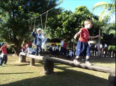 Grupo Vitaminados explorando o Espaço Verde