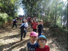 Grupo Vitaminados explorando o Espaço Verde