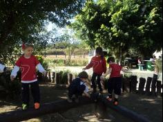 Grupo Vitaminados explorando o Espaço Verde