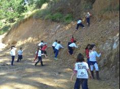 1º ano A no Espaço Verde