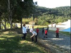 2º ano C realiza aula em sítio