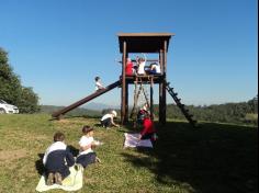 2º ano C realiza aula em sítio