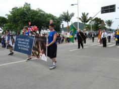 Salesiano no Desfile Cívico