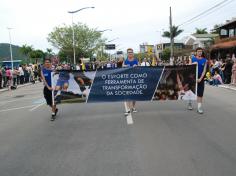 Salesiano no Desfile Cívico