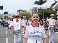 Salesiano no Desfile Cívico