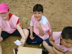 2º ano A em uma tarde especial no Espaço Verde