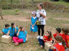 2º ano A em uma tarde especial no Espaço Verde