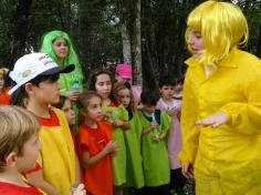 2º ano A em uma tarde especial no Espaço Verde