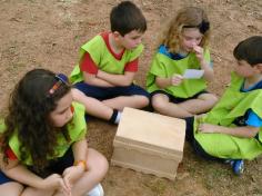 2º ano A em uma tarde especial no Espaço Verde