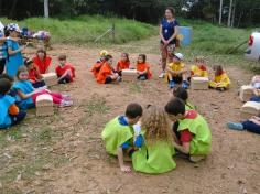 2º ano A em uma tarde especial no Espaço Verde