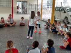 1º ano B vivenciando a cultura africana