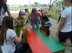 Grupo Girassol em aula passeio ao Espaço Verde