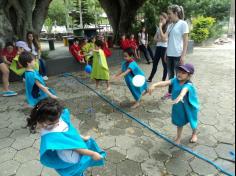 Grupo Girassol em aula passeio ao Espaço Verde