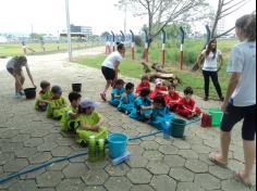 Grupo Girassol em aula passeio ao Espaço Verde