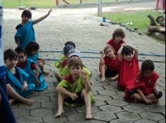 Grupo Girassol em aula passeio ao Espaço Verde