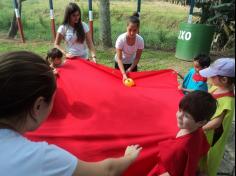 Grupo Girassol em aula passeio ao Espaço Verde