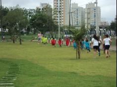 Grupo Girassol em aula passeio ao Espaço Verde