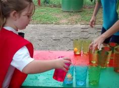 1º ano B em aula passeio no Espaço Verde